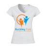Softstyle™ women's v-neck t-shirt Thumbnail